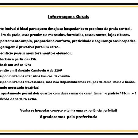 Perfeito Apartamento Com Churrasqueira E Garagem Privativa Em Balneario Camboriu Apartment Ngoại thất bức ảnh